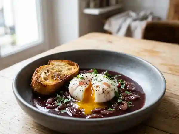 Oeufs au Vin : Recette Traditionnelle et Savoureuse - Photo de présentation