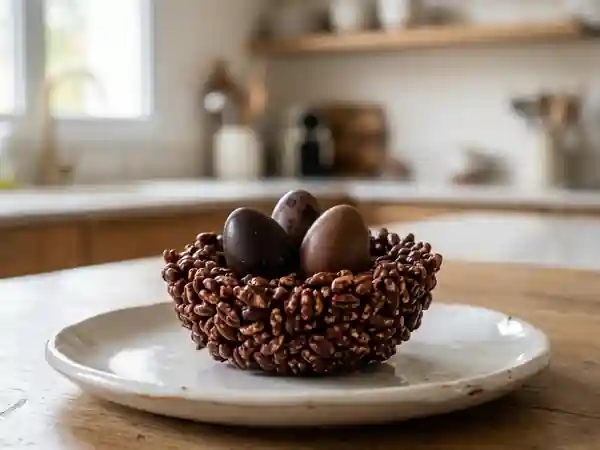 Nids Croustillants au Chocolat - Photo de présentation