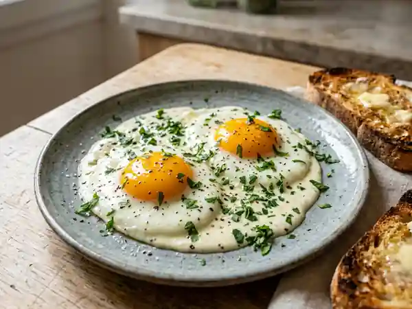 Oeufs Mirabeau : Recette Gourmande et Facile pour un Petit Déjeuner Parfait - Photo de présentation