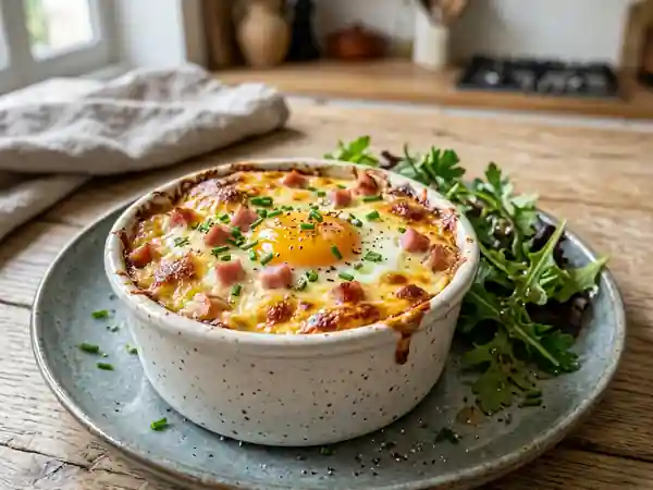 Œufs Olga : Recette savoureuse et facile pour un repas complet - Photo de présentation