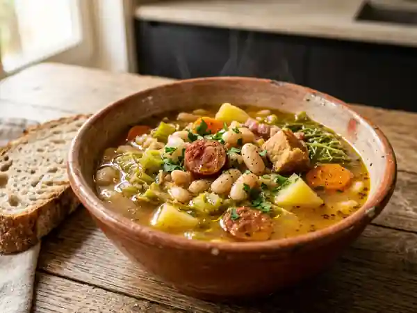 Ollada Catalane Fondante au Porc et Chorizo - Photo de présentation