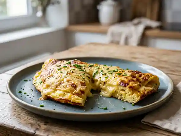 Omelette Moelleuse au Gouda Gratiné - Photo de présentation