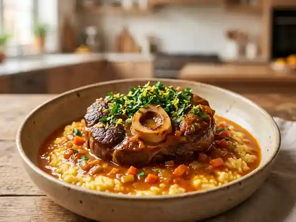Osso Bucco Fondant à la Milanaise - Photo de présentation