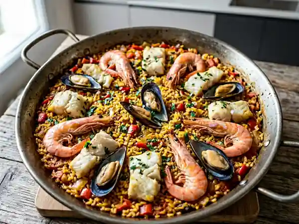 Paëlla Marine au Safran - Photo de présentation
