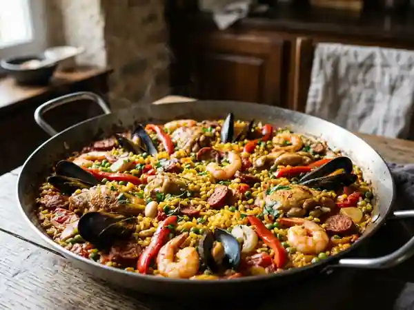 Paëlla Traditionnelle de Valence - Recette Familiale Authentique - Photo de présentation