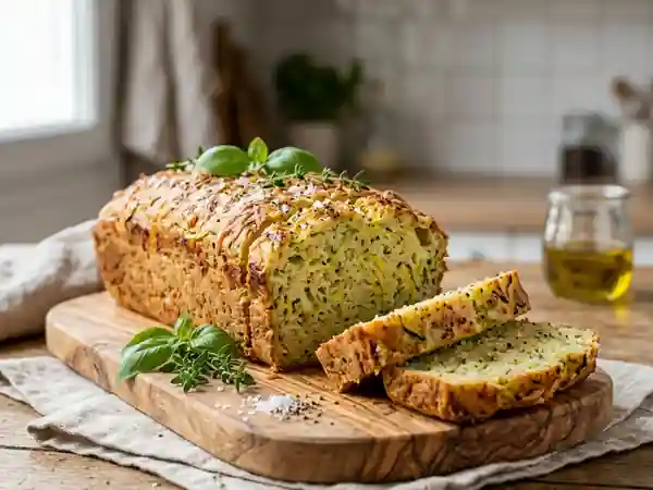 Pain de courgettes moelleux sans crème : recette facile et légère - Photo de présentation