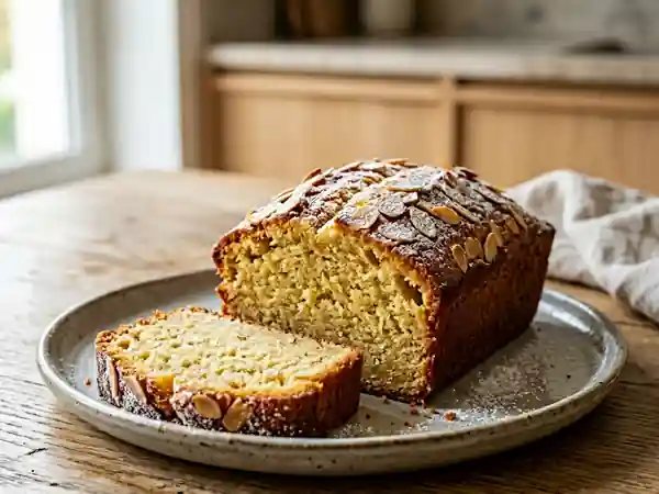 Pain de Gênes moelleux aux amandes - Photo de présentation