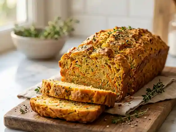 Pain de légumes rapide et savoureux pour une personne - Photo de présentation