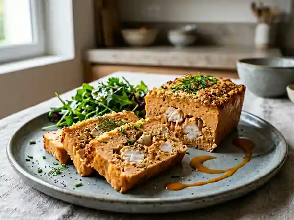 Pain de lotte onctueux à la bisque de homard - Photo de présentation