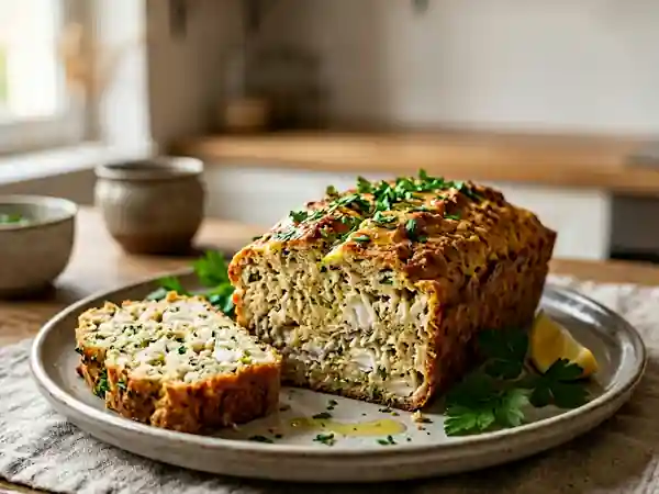 Pain de poisson à l'ail fondant et savoureux - Photo de présentation
