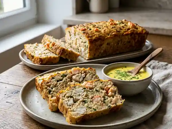 Pain de poisson aux langoustines onctueux - Photo de présentation