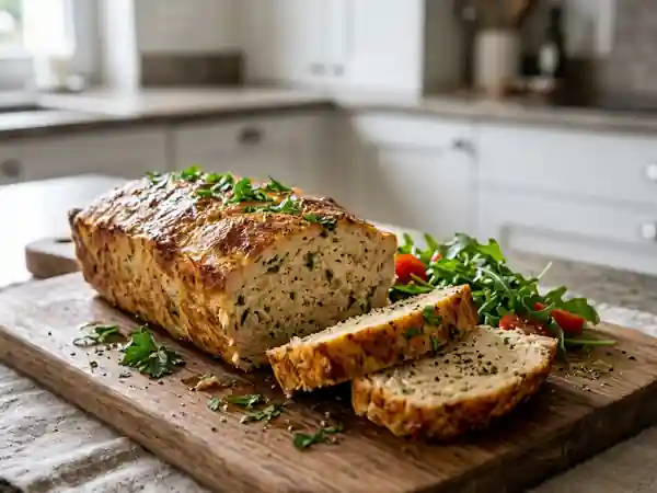 Pain de poulet moelleux et savoureux : recette facile pour un plat complet - Photo de présentation