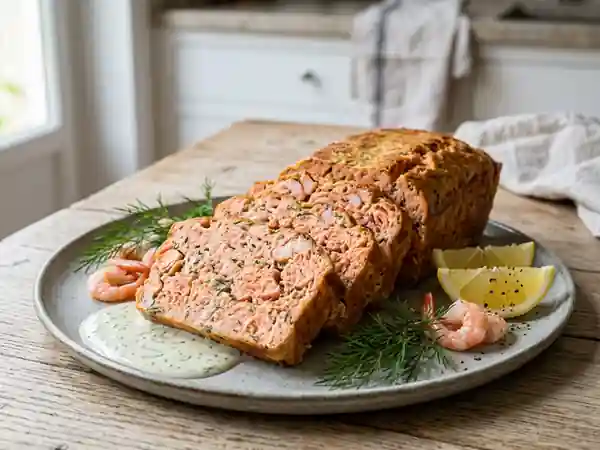 Pain de saumon aux crevettes : recette gourmande et facile - Photo de présentation