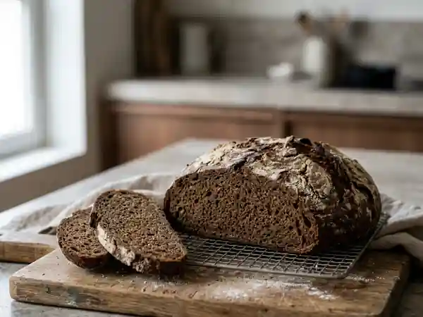 Pain de seigle islandais rustique - Photo de présentation