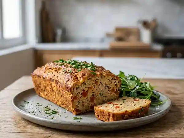 Pain de thon moelleux à la tomate : recette facile et savoureuse - Photo de présentation