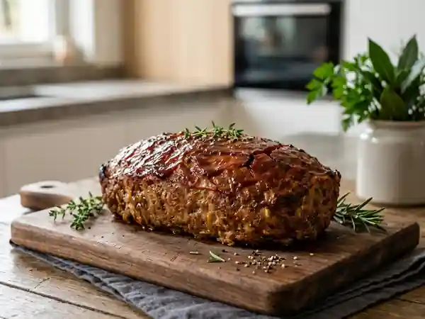Pain de viande rapide et savoureux pour un repas complet - Photo de présentation