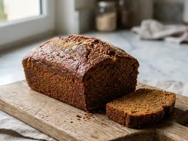 Pain d'épices moelleux au miel et seigle - Photo de présentation