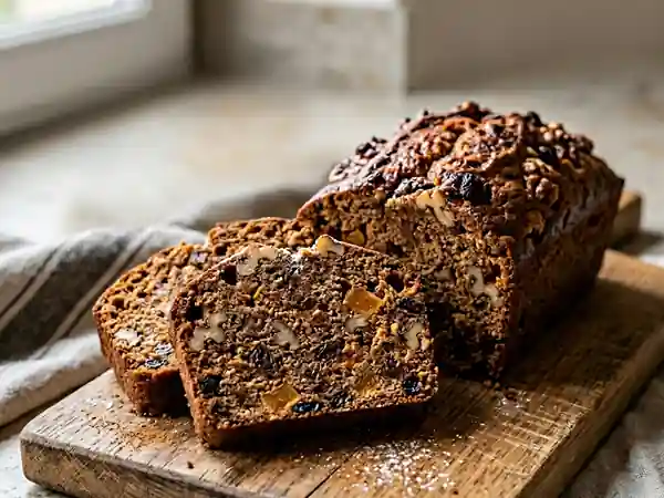 Pain d'épices moelleux aux fruits secs : recette facile et gourmande - Photo de présentation