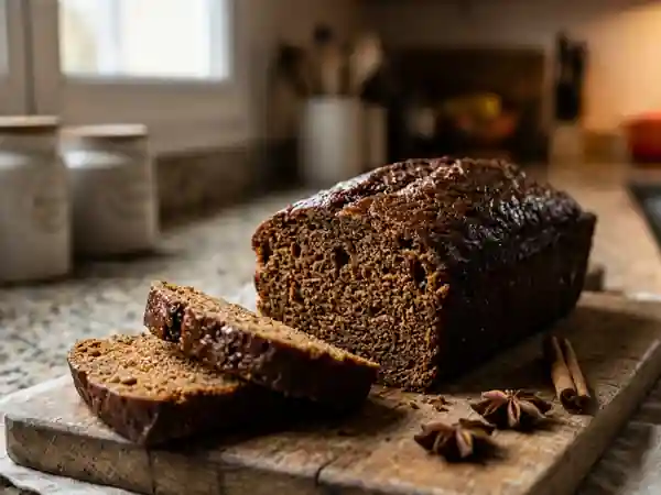 Pain d'épices fondant au miel et seigle - Photo de présentation