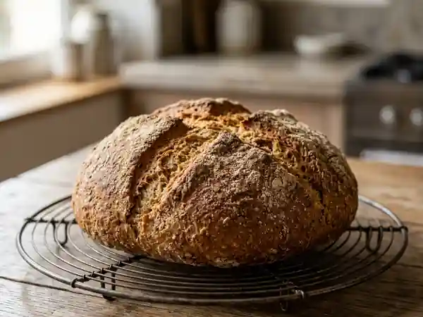 Soda Bread Moelleux à la Farine Complète - Photo de présentation