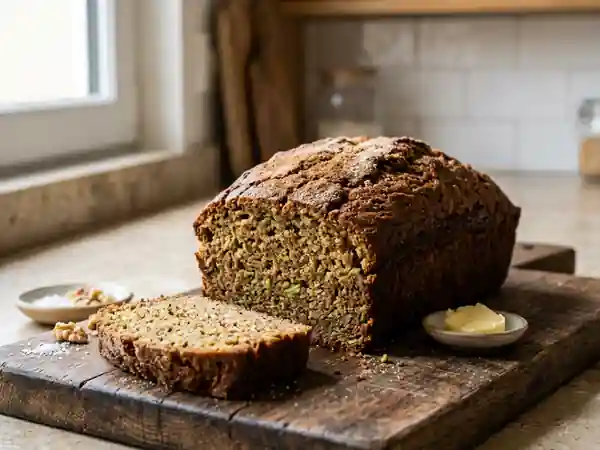 Zucchini Bread Moelleux Cannelle - Photo de présentation
