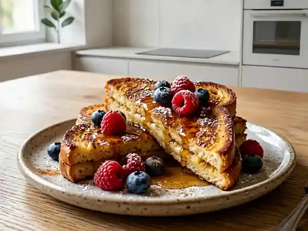 Pain Perdu Facile et Rapide : Recette Gourmande pour un Petit Déjeuner Parfait - Photo de présentation