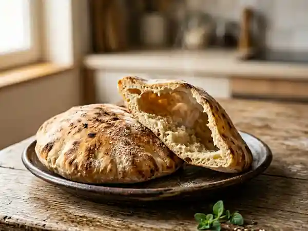 Pain pita ultra-moelleux et gonflé - Photo de présentation