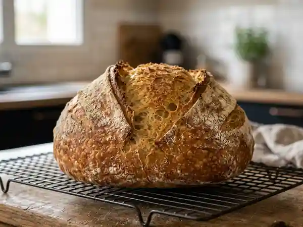 Pain rustique à la bière blonde - Photo de présentation