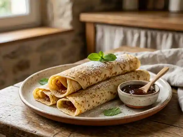 Palacsinta : Crêpes Hongroises Soyeuses - Photo de présentation