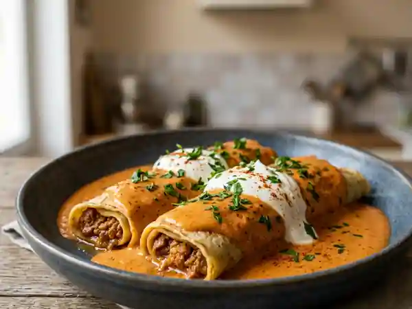 Palacsinta : Crêpes Moelleuses au Fromage Blanc - Photo de présentation