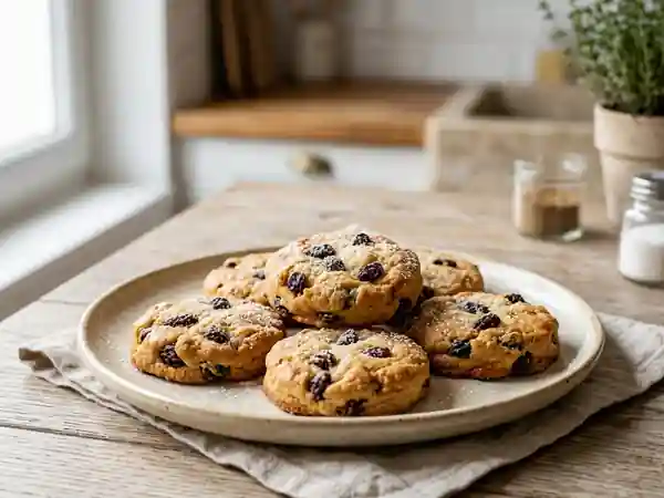 Palets aux raisins : sablés au cœur tendre - Photo de présentation