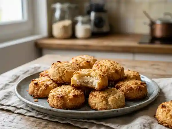 Palets gourmands à la noix de coco : recette facile et rapide - Photo de présentation