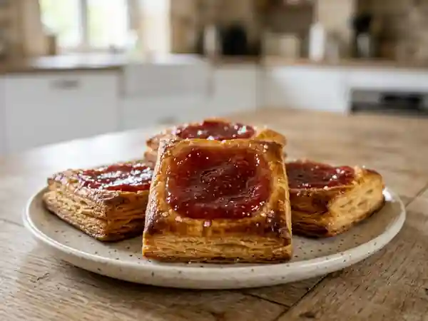 Palmier carré frais croustillant et gourmand - Photo de présentation