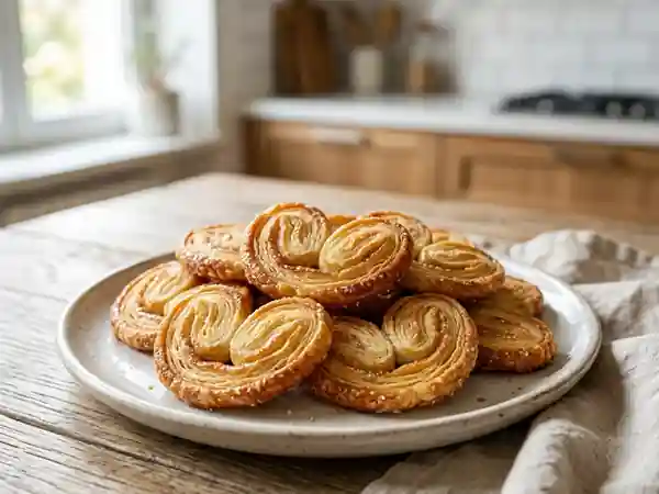 Palmiers feuilletés maison : biscuits croustillants et gourmands - Photo de présentation