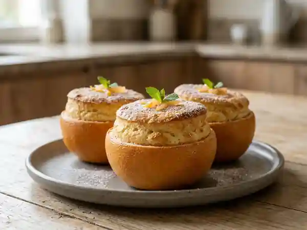 Pamplemousses soufflés légers et gourmands - Photo de présentation