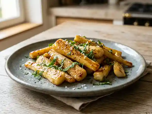 Panais Caramélisés au Miel et Menthe - Photo de présentation