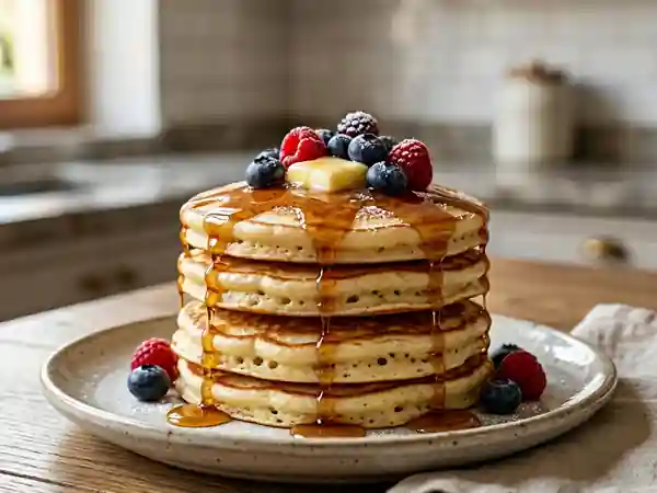 Pancakes épais et ultra-moelleux - Photo de présentation