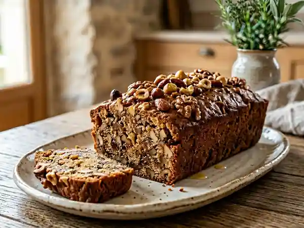 Panciale Italien aux Fruits Secs et Miel : Gâteau Authentique et Gourmand - Photo de présentation