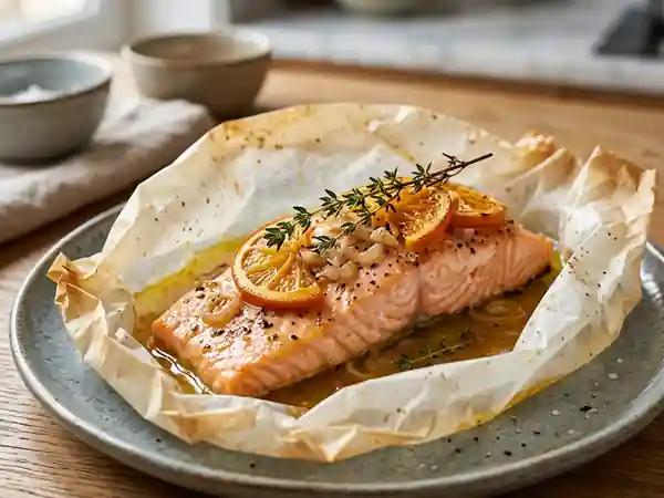 Saumon Fondant à l'Orange - Photo de présentation