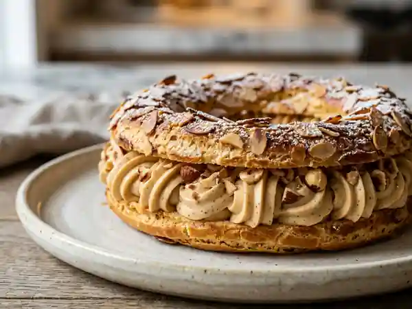Paris-Brest onctueux au praliné intense - Photo de présentation