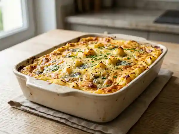 Parmentier fondant au bleu de caractère - Photo de présentation