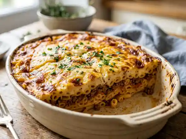 Pasticcio Grec Fondant et Épicé - Photo de présentation