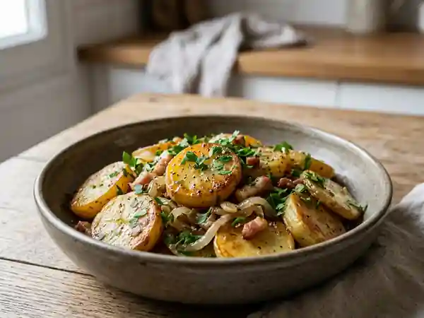 Patates au gras : le fondant rustique - Photo de présentation