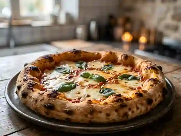 Pâte à pizza souple et élastique - Photo de présentation