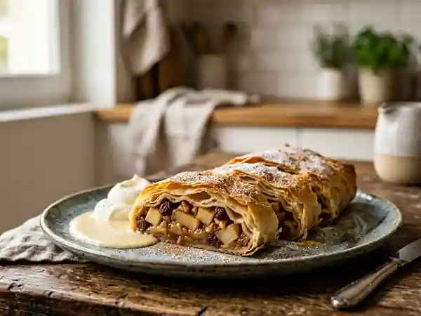 Pâte à strudel souple et translucide - Photo de présentation