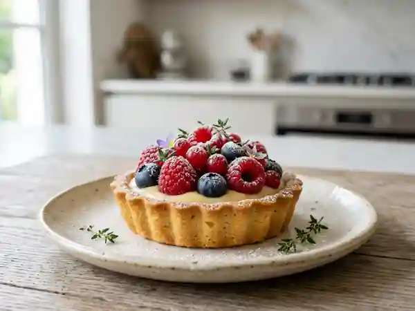 Pâte à tarte moelleuse rapide et facile - Photo de présentation