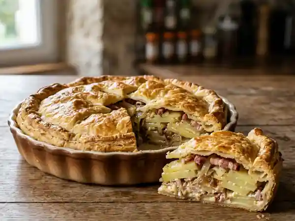 Pâté Bourbonnais Fondant et Croustillant - Photo de présentation