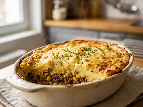 Pâté chinois traditionnel du Québec : recette facile et savoureuse - Photo de présentation