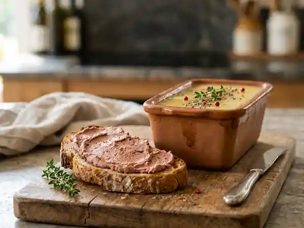 Pâté de Foies de Volaille au Porto et Cognac : Recette Gourmande et Facile - Photo de présentation