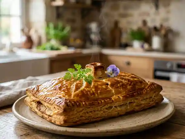 Pâté de Pâques berrichon croquant - Photo de présentation